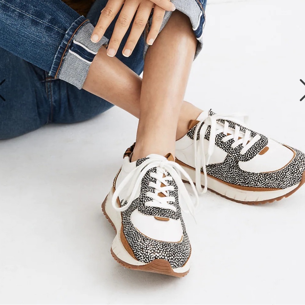 Madewell - Kickoff Trainer Sneakers - Size 8